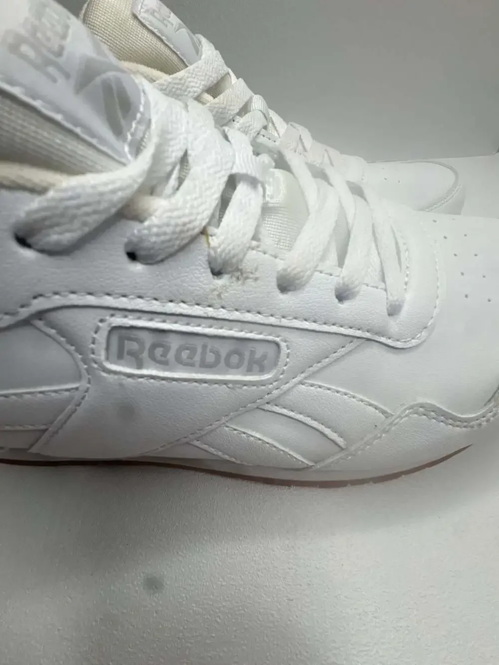Reebok Classic Harman Run White Leather Sneakers